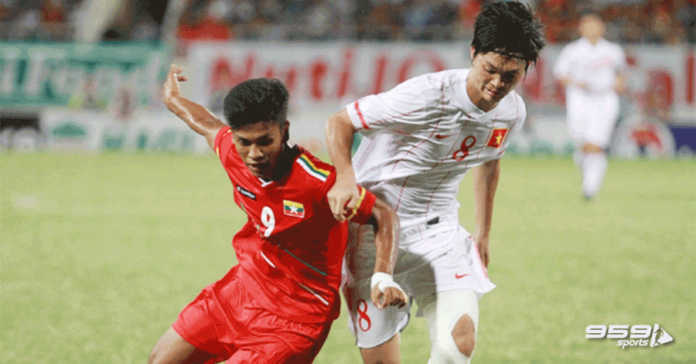 Myanmar U19 vs Vietnam U19 2022Aug