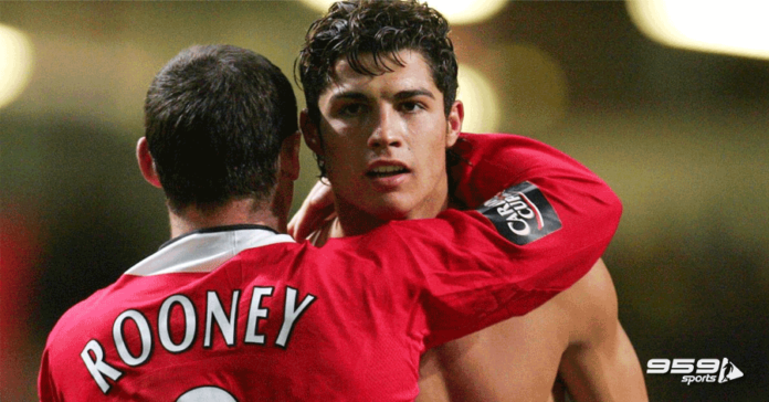 Rooney hold Ronaldo