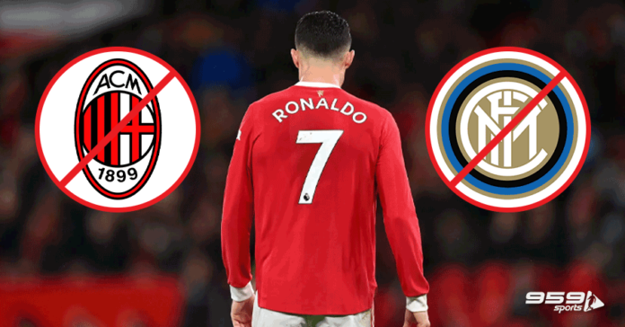 Ronaldo reject by Inter Milan and AC Milan