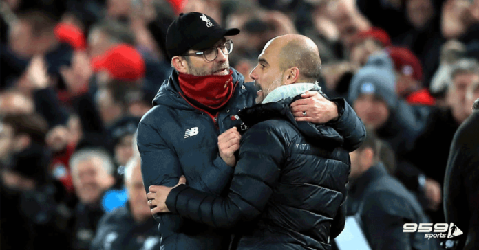 pep guadiola fight Jurgen Klopp