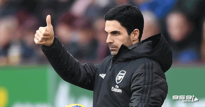 Mikel Arteta Arsenal 2022