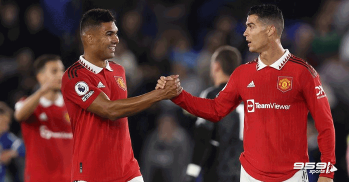 ronaldo and casimiro man utd 2022