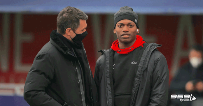 Rafael Leao and Maldini