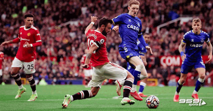 Everton vs Manchester United 2022