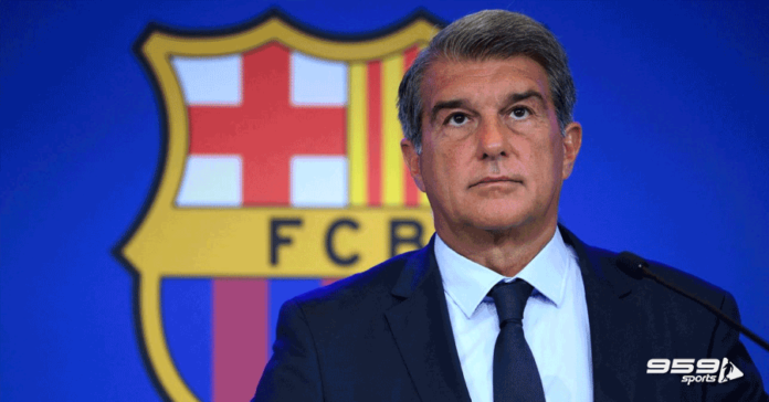 Barcelona club president La Porter