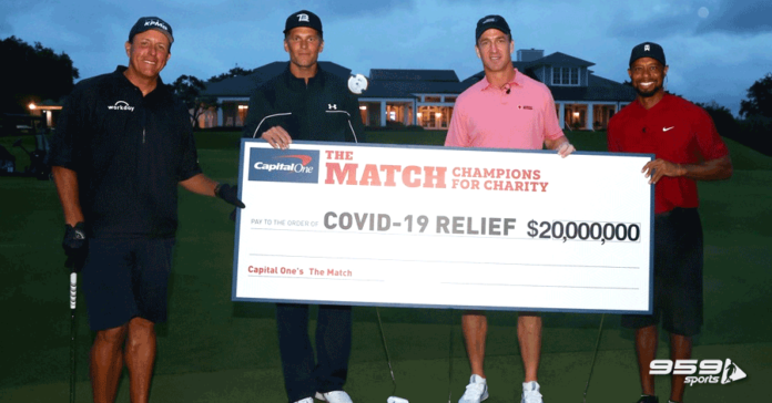 Tiger Woods and Manning win