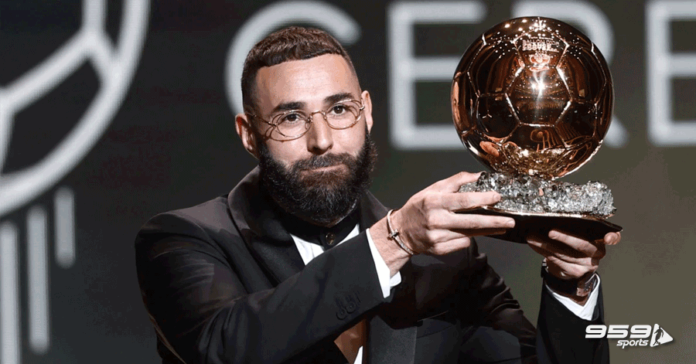 Real Madrid striker Karim Benzema ballon dor rewards