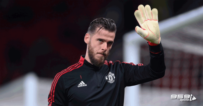 David De Gea warmed his team