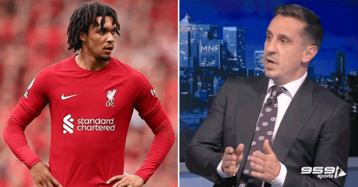 Gary Neville comment Alexander-Arnold