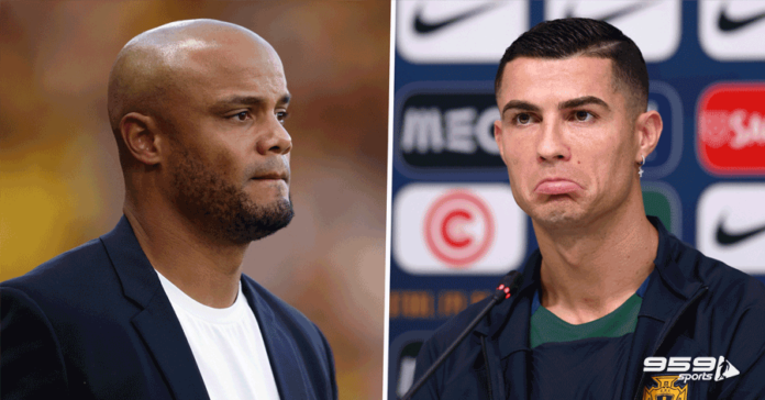 Vincent Kompany and C.Ronaldo 2022