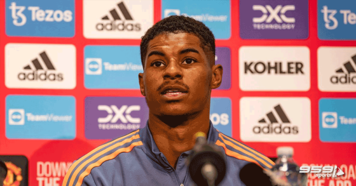 Rashford and Eriksen Man Utd 2022