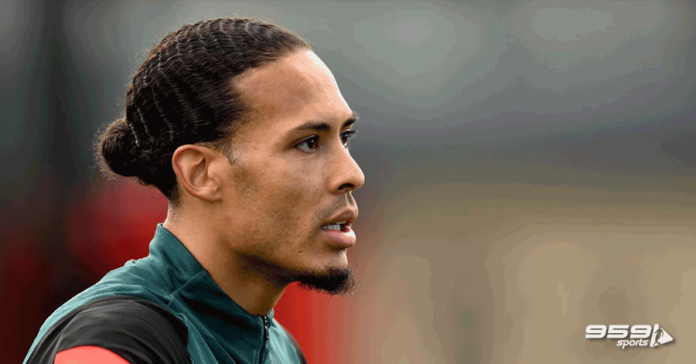 Virgil van Dijk Liverpool 2022