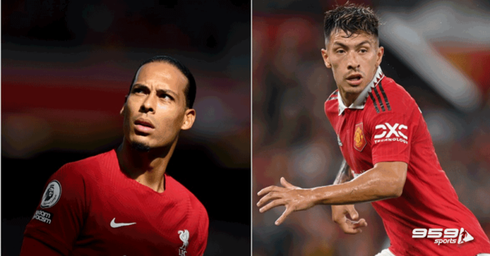 Virgil van Dijk and Lisandro Martínez 2022