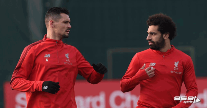 Lovren and Salah Liverpool 2022