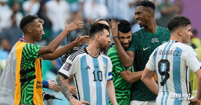 Argentina lose Saudi 1-2