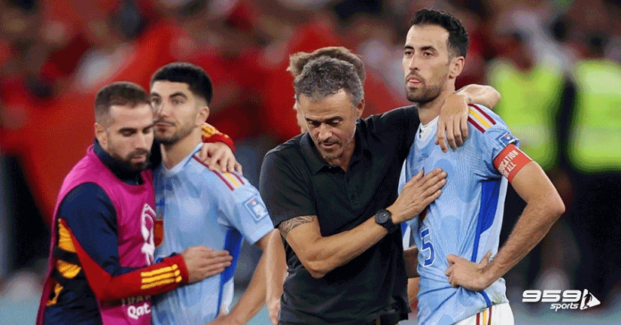 Luis Enrique Spain Coach