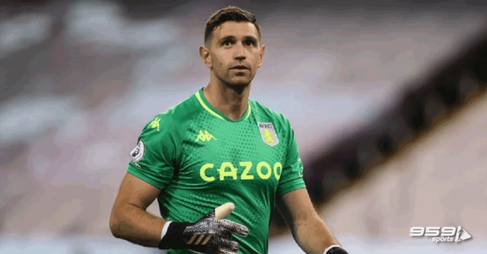 dibu martinez aston villa 2023