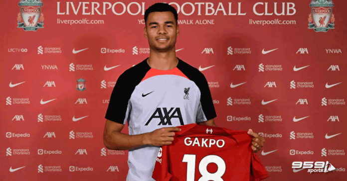 Cody Gakpo Liverpool 2022