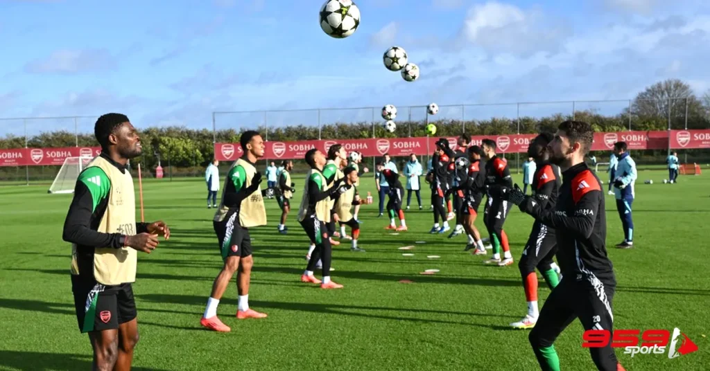 Mikel Arteta urges his players to give their all when they travel to Sporting Lisbon for the Champions League on Wednesday