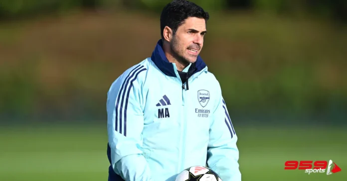 Mikel Arteta urges players to play hard against Sporting Lisbon