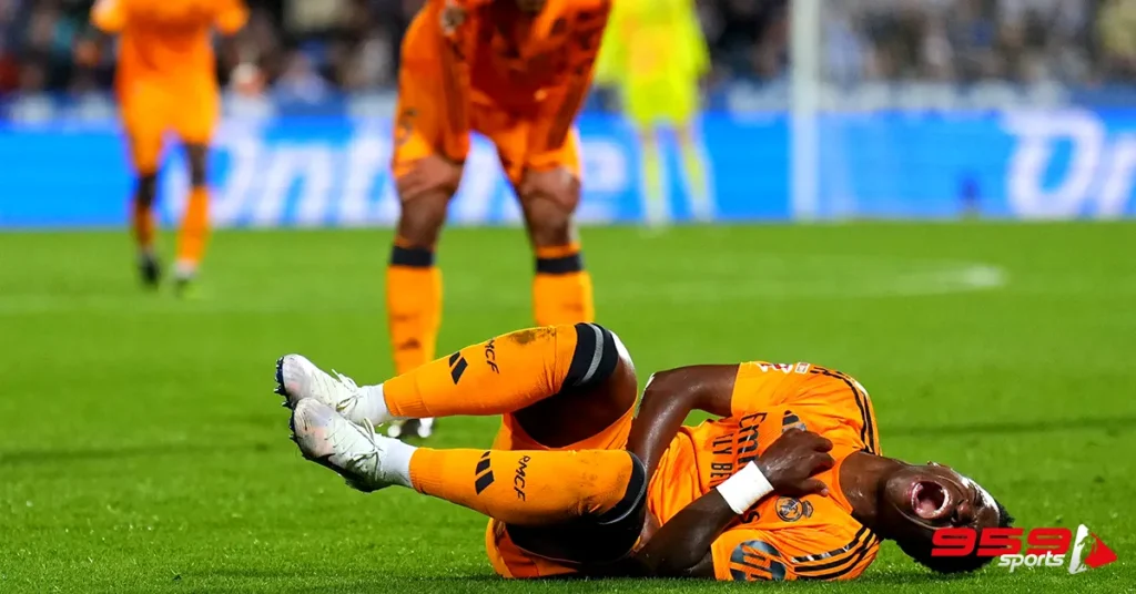 Real Madrid star hamstring injury