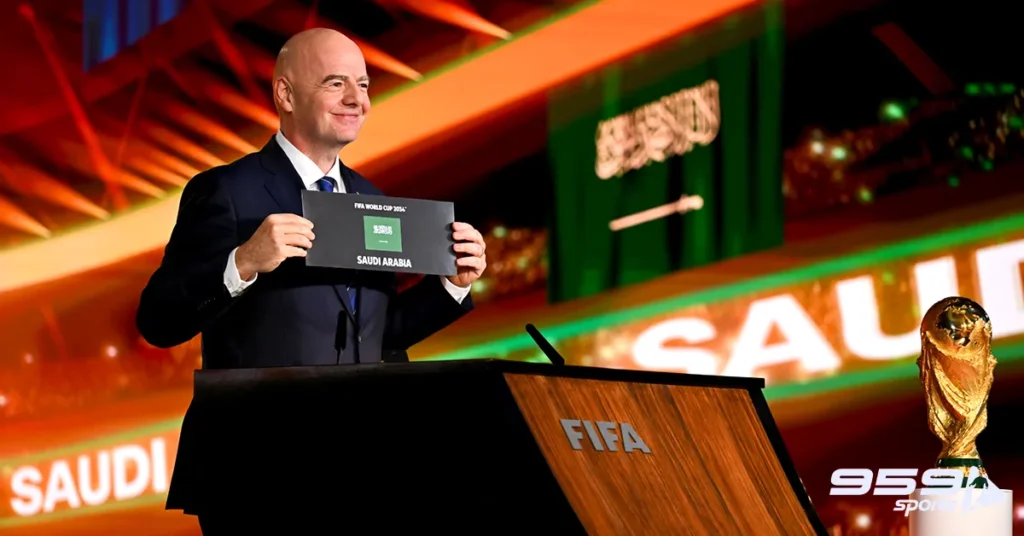 FIFA has confirmed that Saudi Arabia will host the 2034 World Cup.