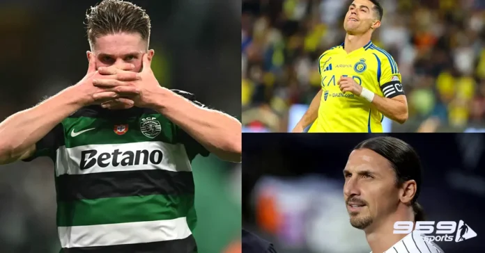 Sporting star set to follow in Ronaldo and Zlatan footsteps