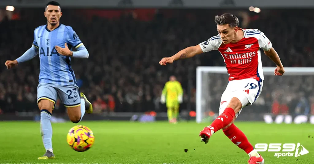 Arsenal beat Tottenham 2-1 in the London derby.