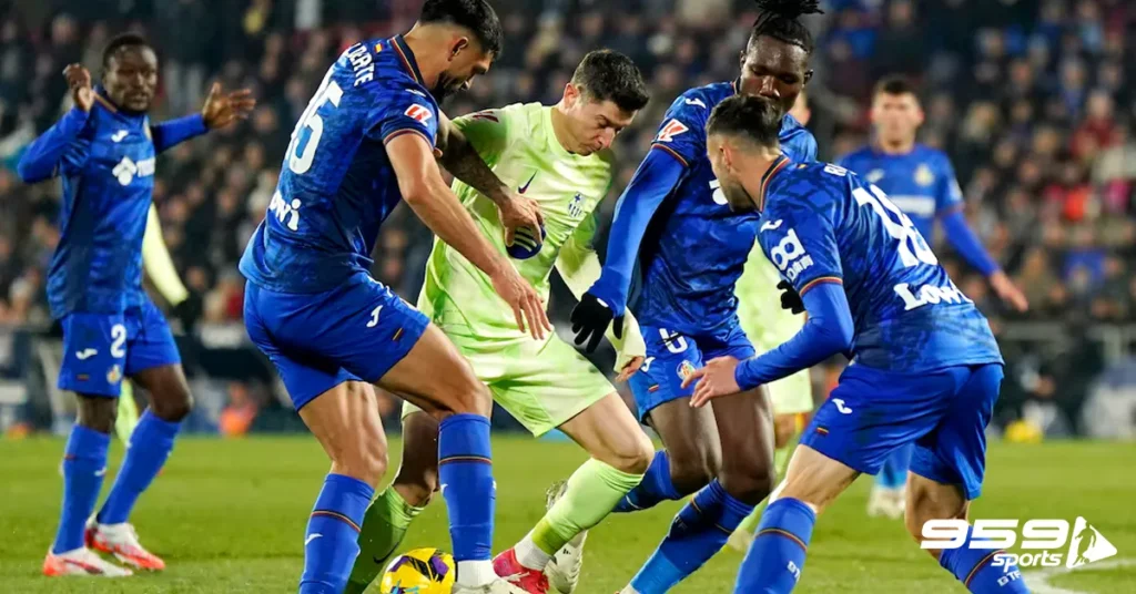 Barcelona 1-1 draw at Getafe