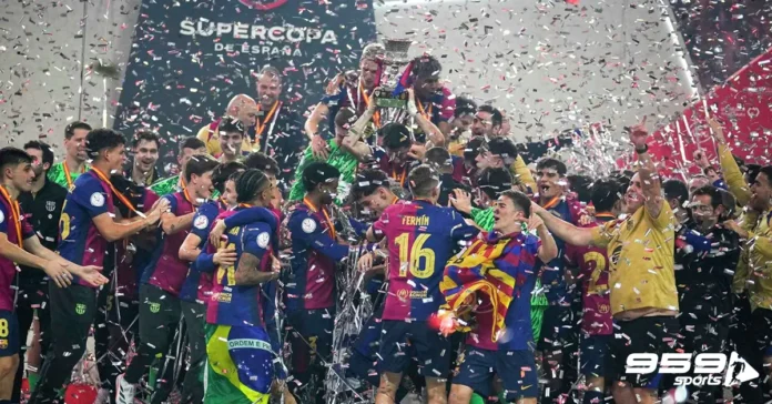 Barcelona won the Spanish Super Cup