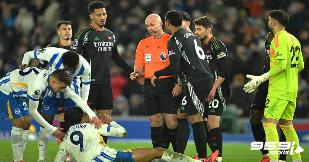 Brighton drew 1-1 with Arsenal