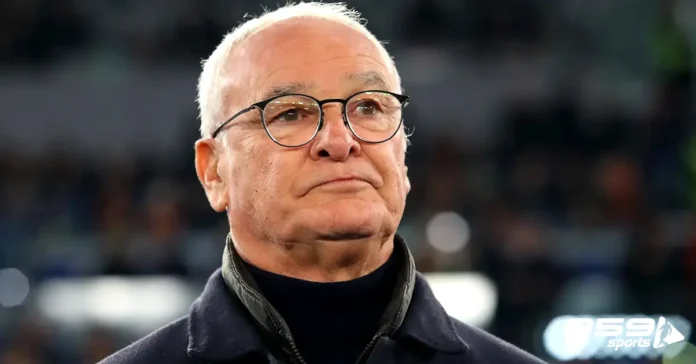 Claudio Ranieri says he did not approach Ancelotti to take over at Roma