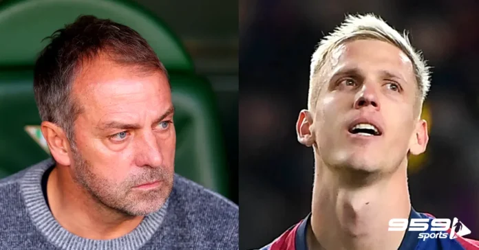 Hansi Flick on Dani Olmo and Pau Victor registrations