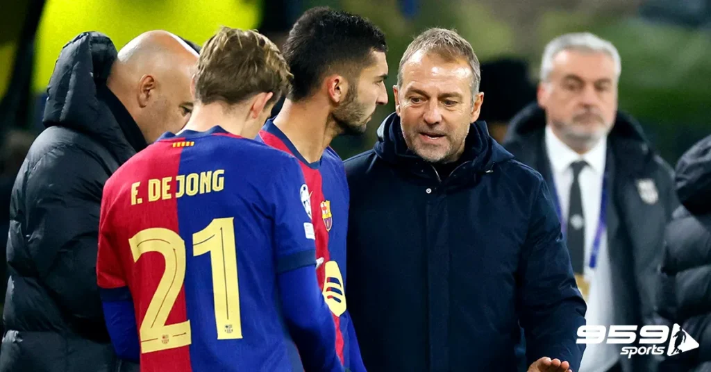 Hansi Flick on the registration of Dani Olmo and Pau Victor