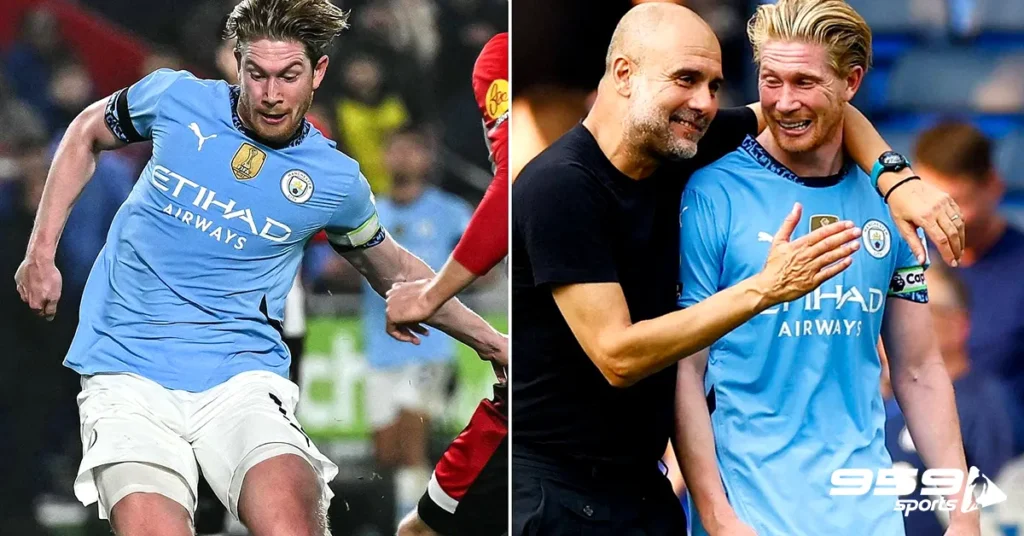 Kevin De Bruyne reveals no talks over new deal with City