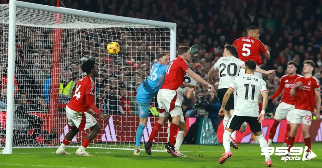 Liverpool 1-1 with Nottingham Forest