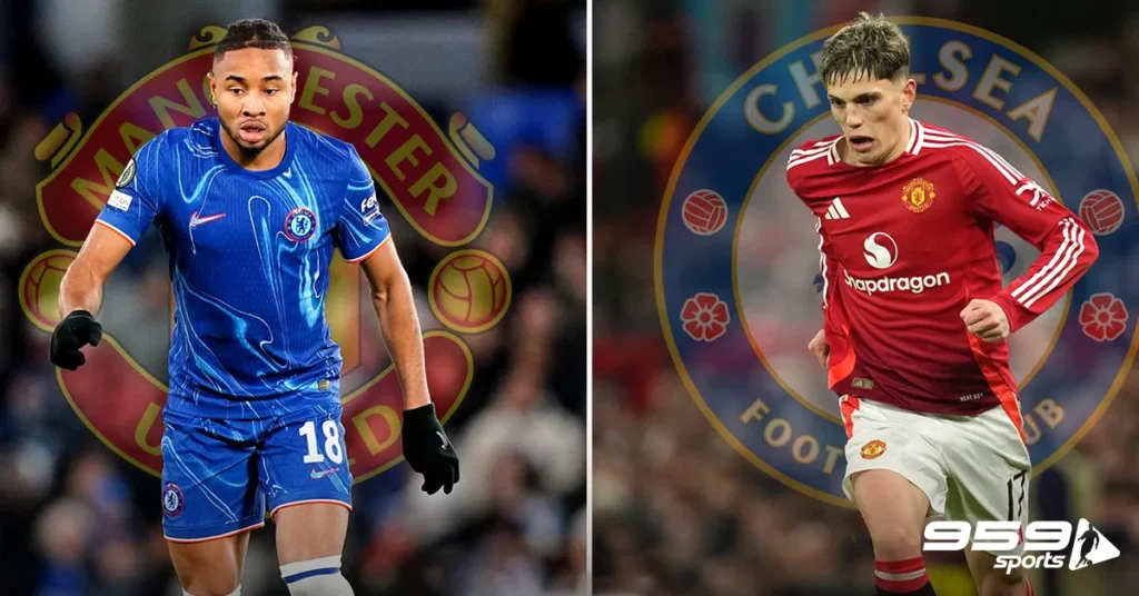 Man United to sell Garnacho to Chelsea, bring Nkunku back from Chelsea