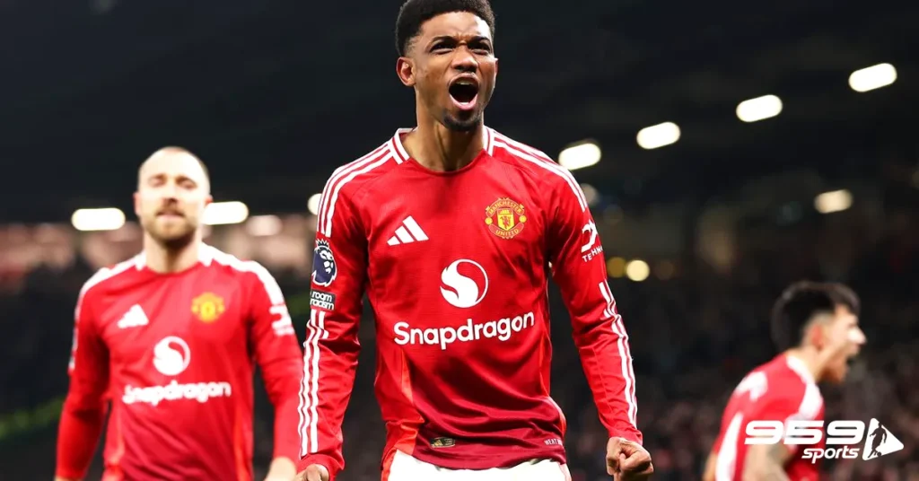 Manchester United in their 3-1 Premier League win over Southampton