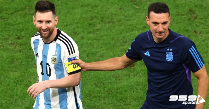Messi's future is none of his business, says Scaloni