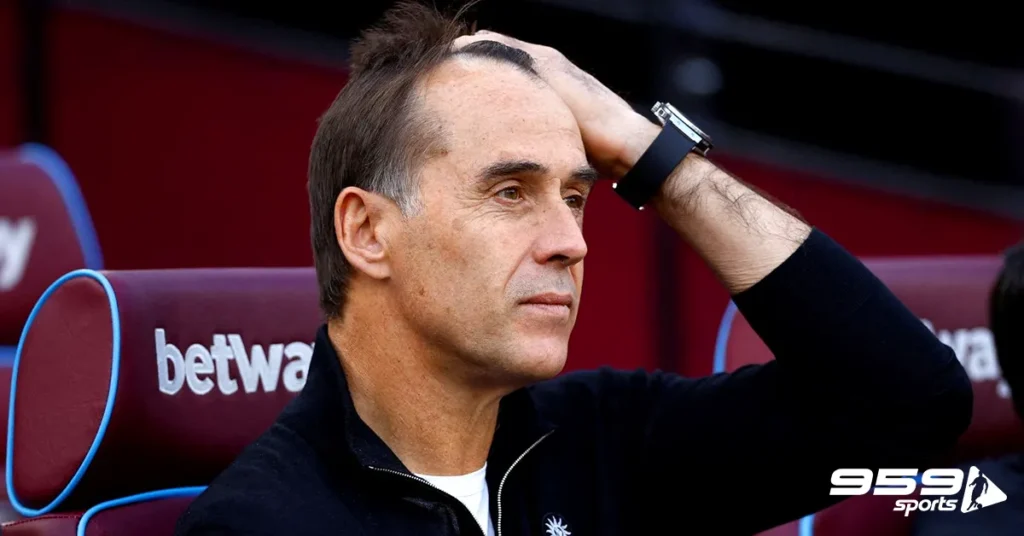 West Ham United announced on Wednesday that head coach Lopetegui has resigned