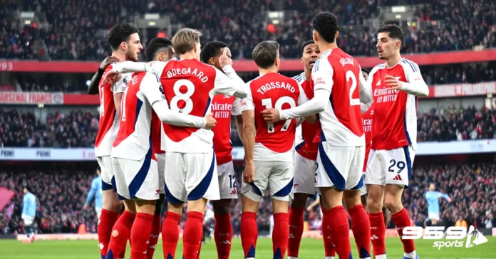 Arsenal 5-1 Manchester City (Final Result)